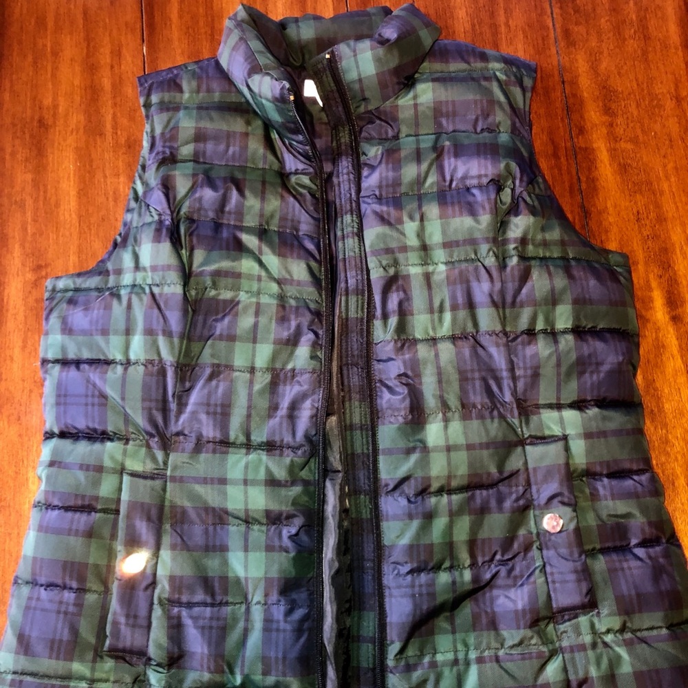 Charter club plaid vest